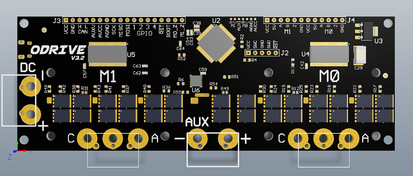Features of ODrive v3.2 ODrive Community