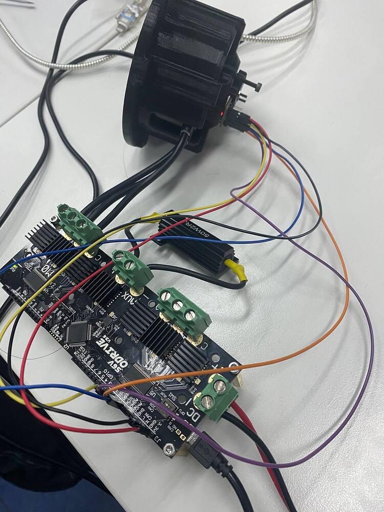 As5047p encoder encodererror cpr polepairs mismatch error odrive v3